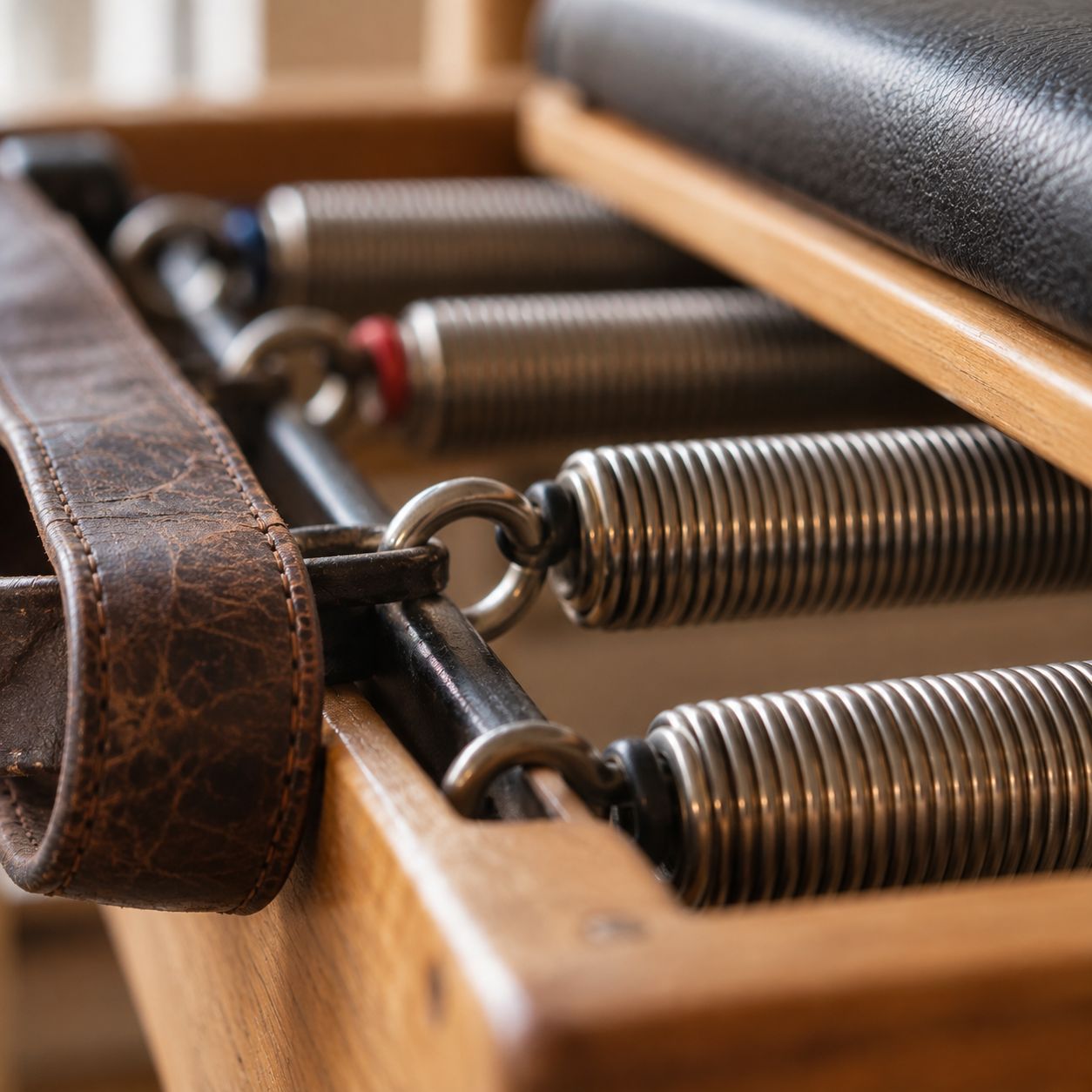 Reformer springs and strap